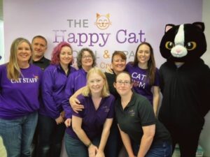 Happy Cat Hotel staff members